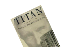 the titan book rockefeller